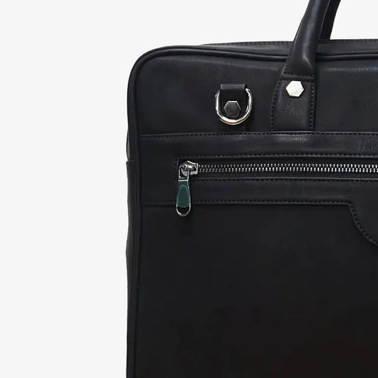 Close-up of ZenMatte Black Bag Fingerprint Scanner with Multi-User Registration