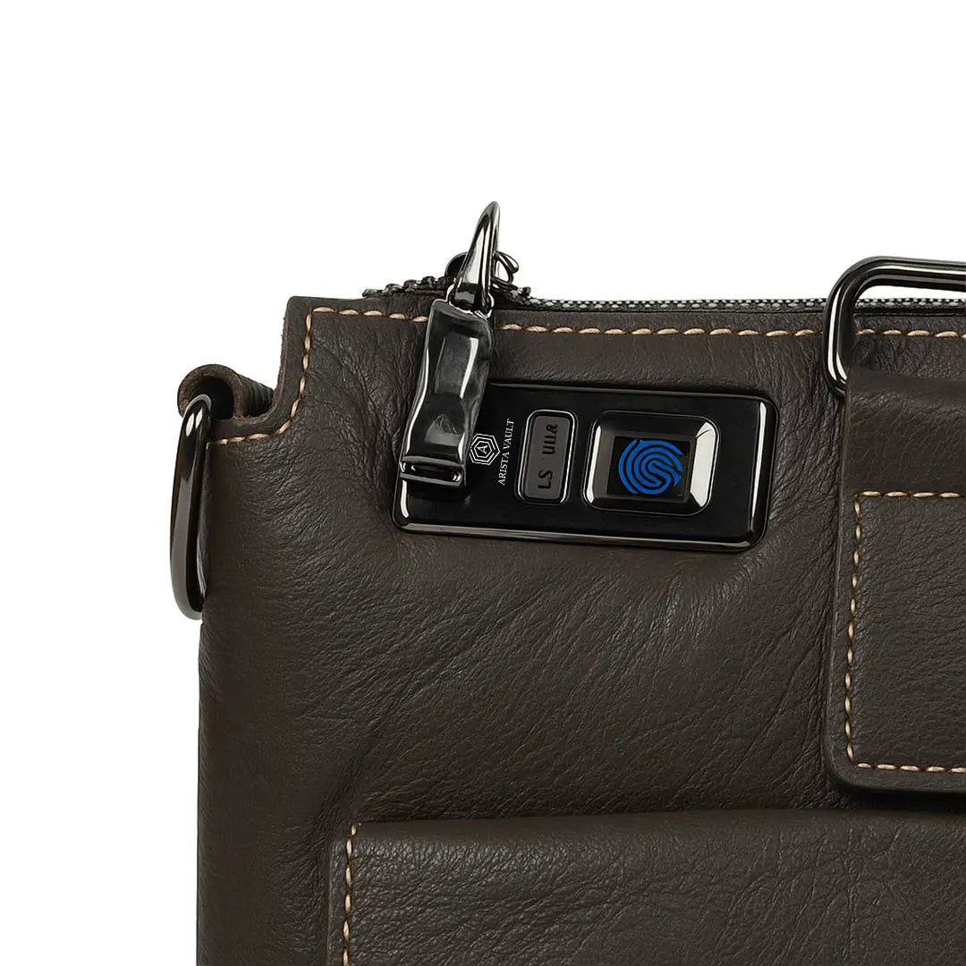 Seren Fingerlock Bag (Brown) Arista Vault