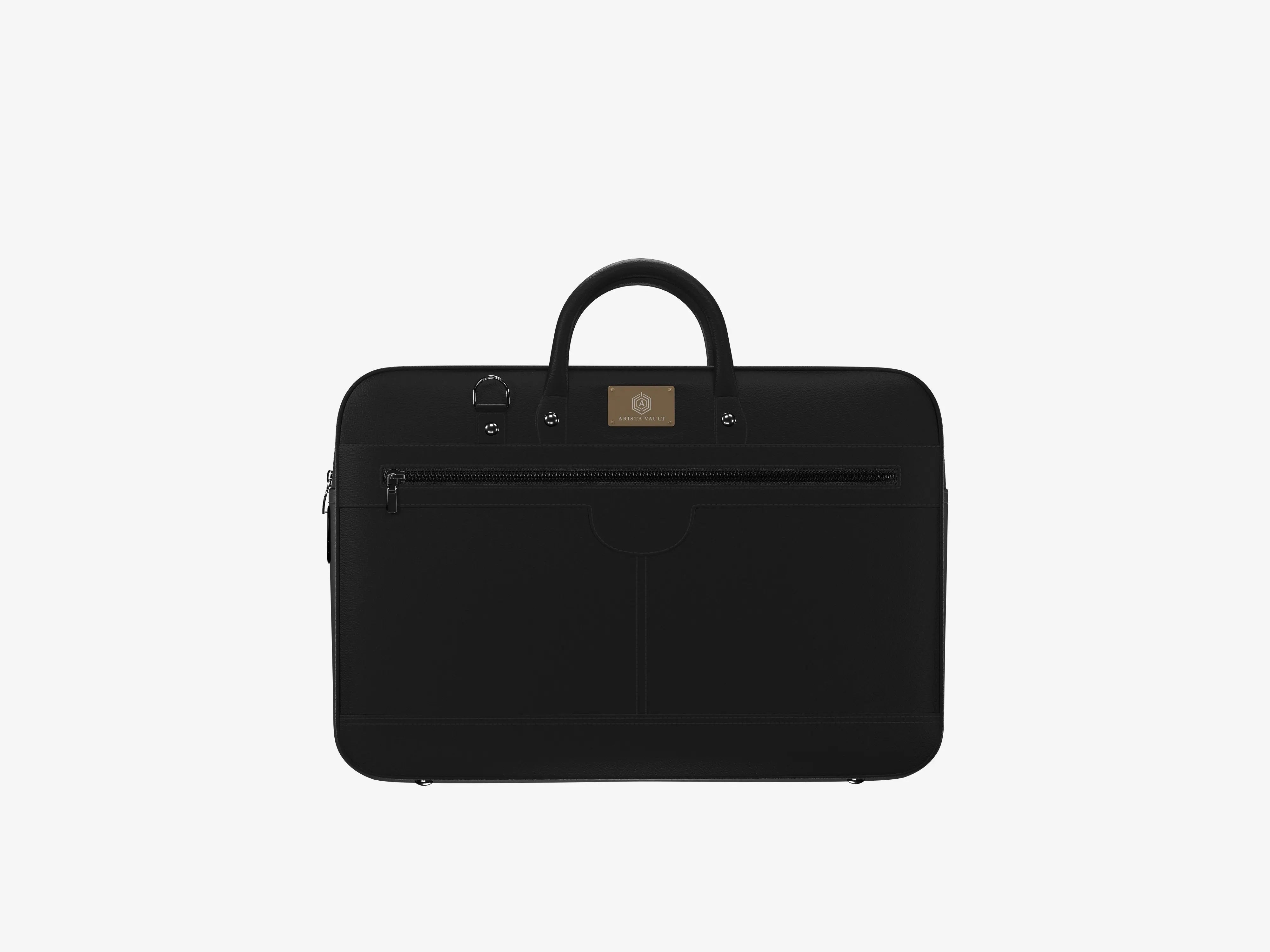 Smart Aviator Luggage + ZenMatte Laptop Bag (Black) + Smart Passport Holder (Black) Arista Vault
