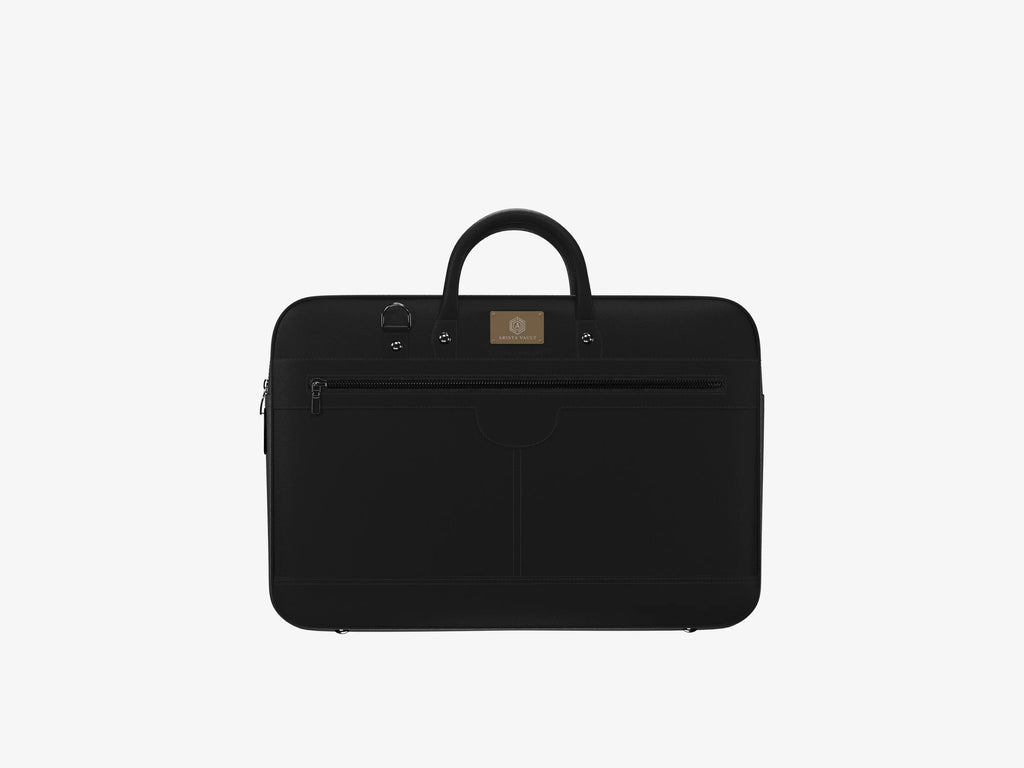 Smart Aviator Luggage + ZenMatte Laptop Bag (Black) + Smart Passport Holder (Black) Arista Vault