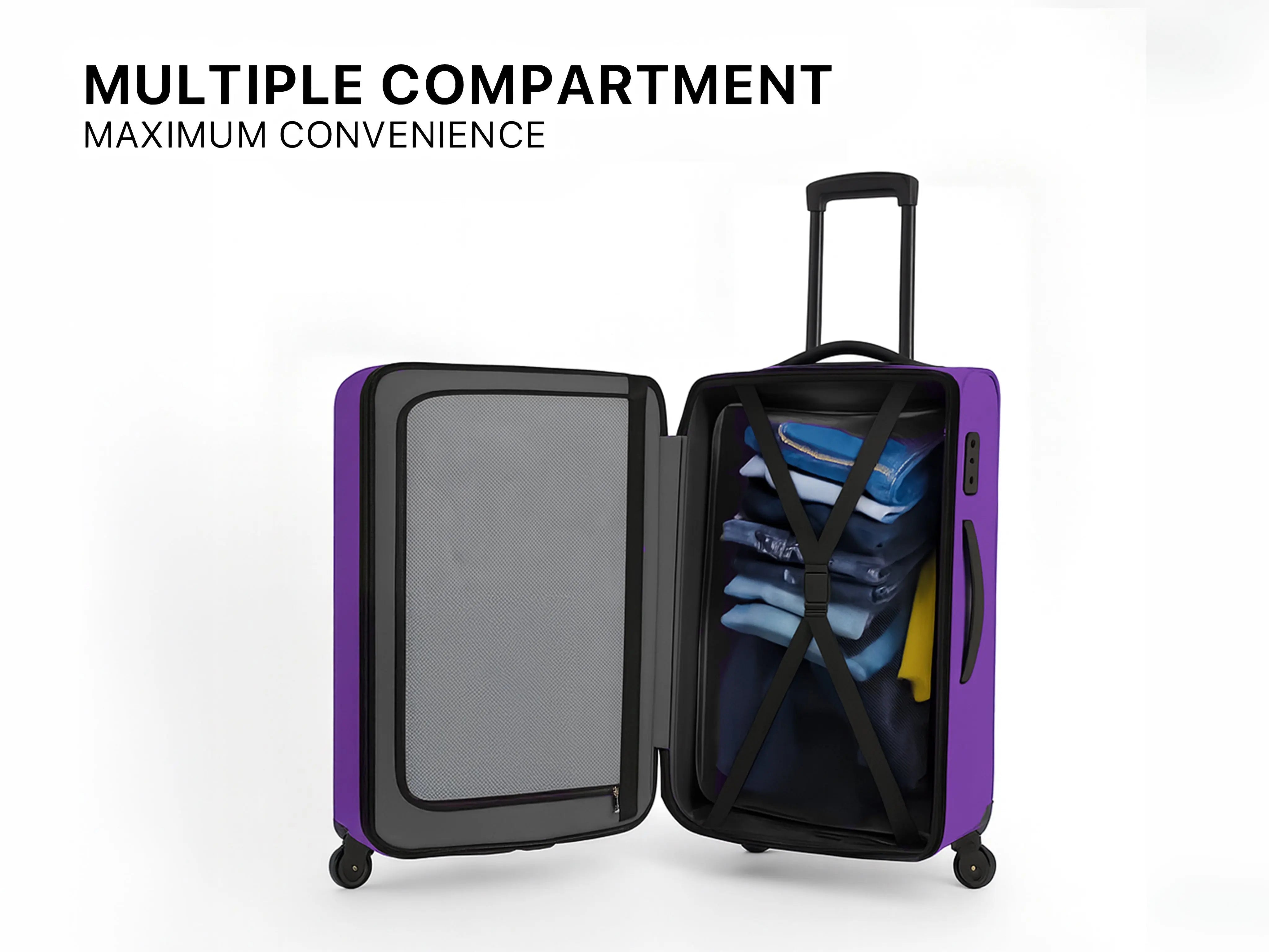 Arista Spot - Smart Luggage Purple Arista Vault