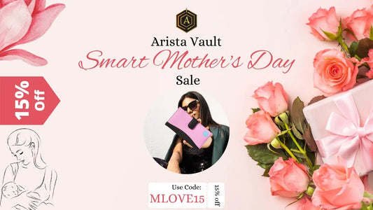 Arista-Vault-Smart-Mother-s-Day-Sale-Flat-15-off-Smart-Wallet-Collection Arista Vault