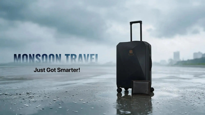 Monsoon Travel Just Got Smarter: Stay Secure with Arista Vault Smart Luggage and RFID Wallet Arista Vault