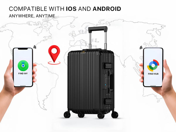 Smart Aviator Luggage | Live Location