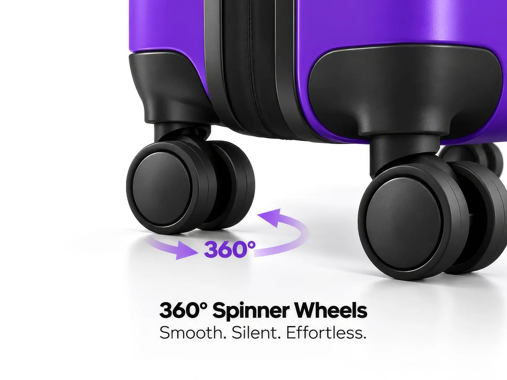 Arista Spot - Luggage Purple + Free Smart Keychain