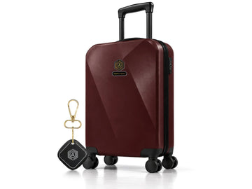 Arista Spot - Luggage Maroon + Free Smart Keychain