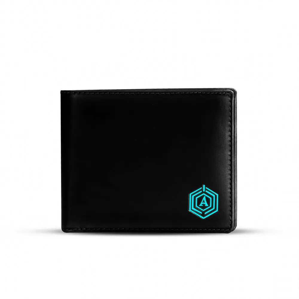 Wallet-bot Classic | Smart wallet | Inbuilt Powerbank  (Black) Arista Vault