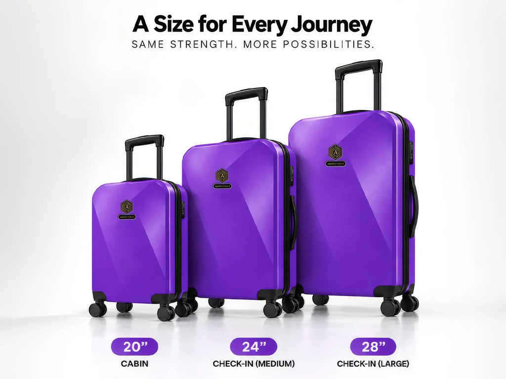 Arista Spot - Luggage Purple + Free Smart Keychain