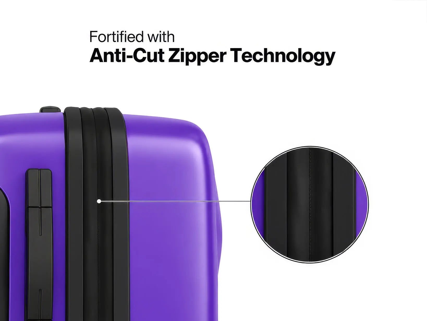 Arista Spot - Luggage Purple + Free Smart Keychain