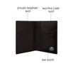 Smart Passport Holder (Brown) Arista Vault