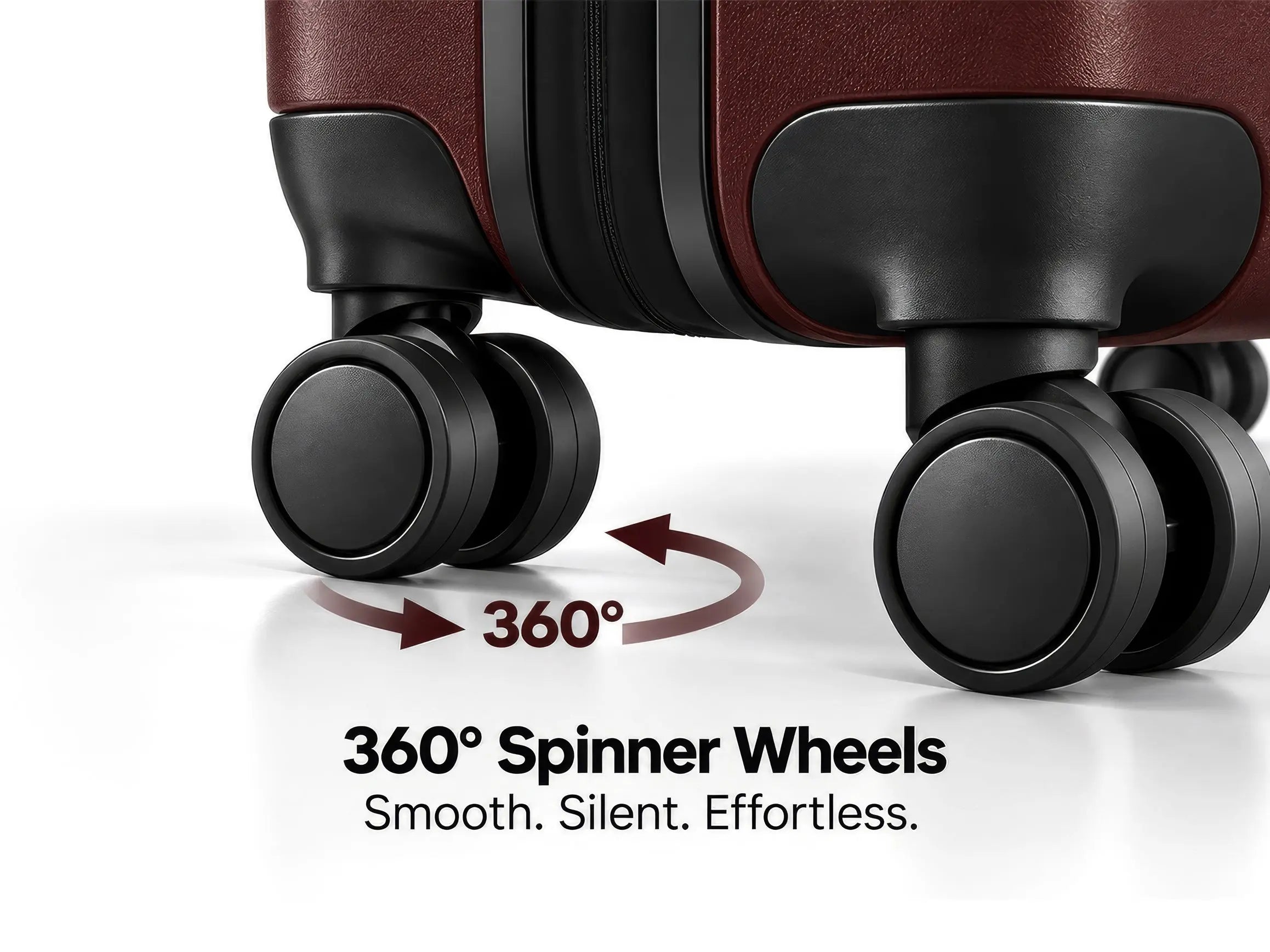 Arista Spot - Luggage Maroon + Free Smart Keychain
