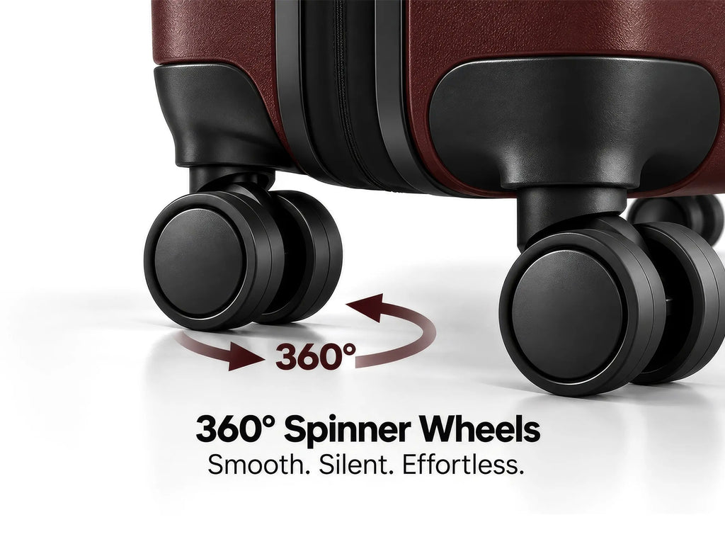 Arista Spot - Luggage Maroon + Free Smart Keychain
