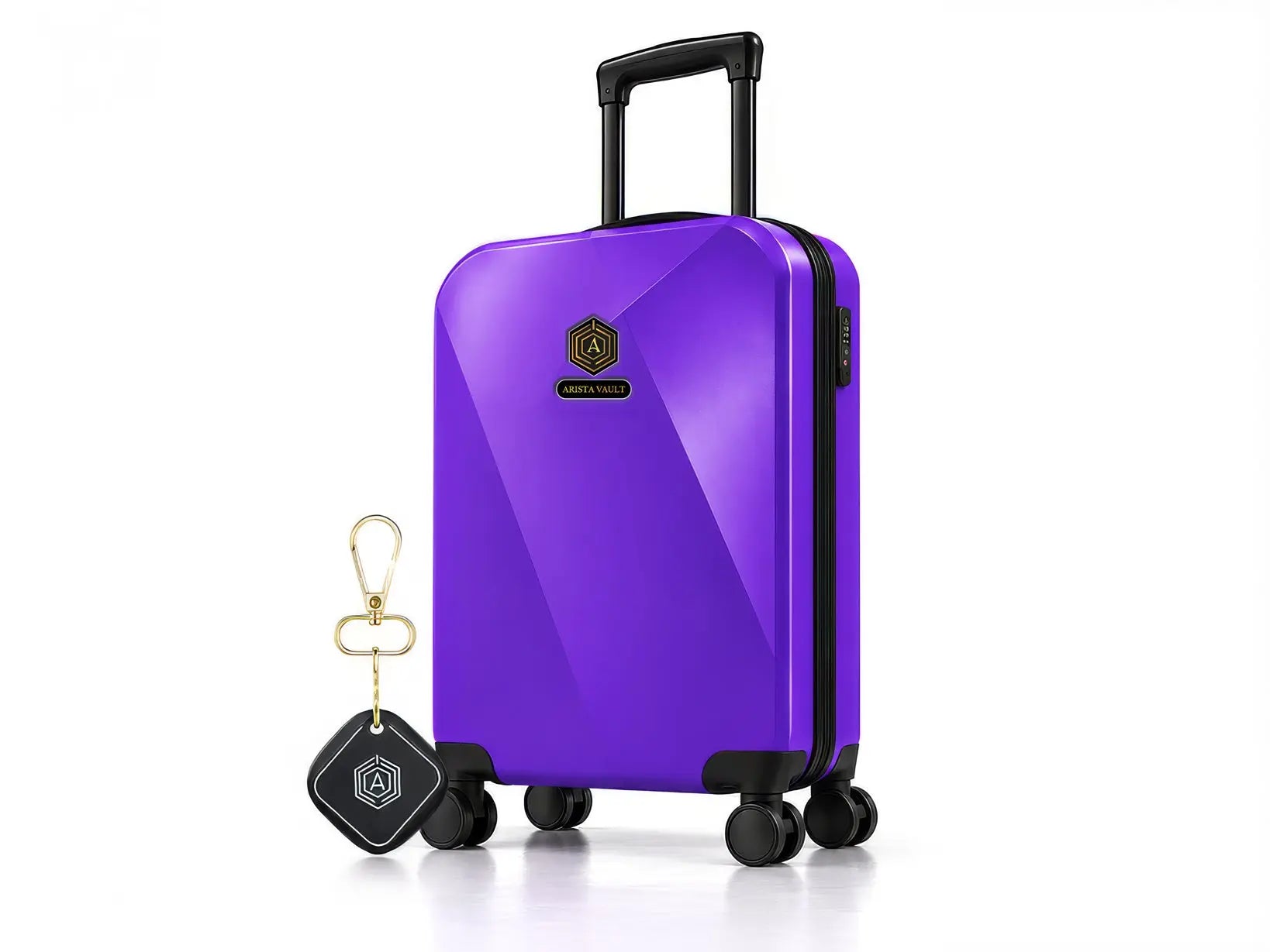 Arista Spot - Luggage Purple + Free Smart Keychain