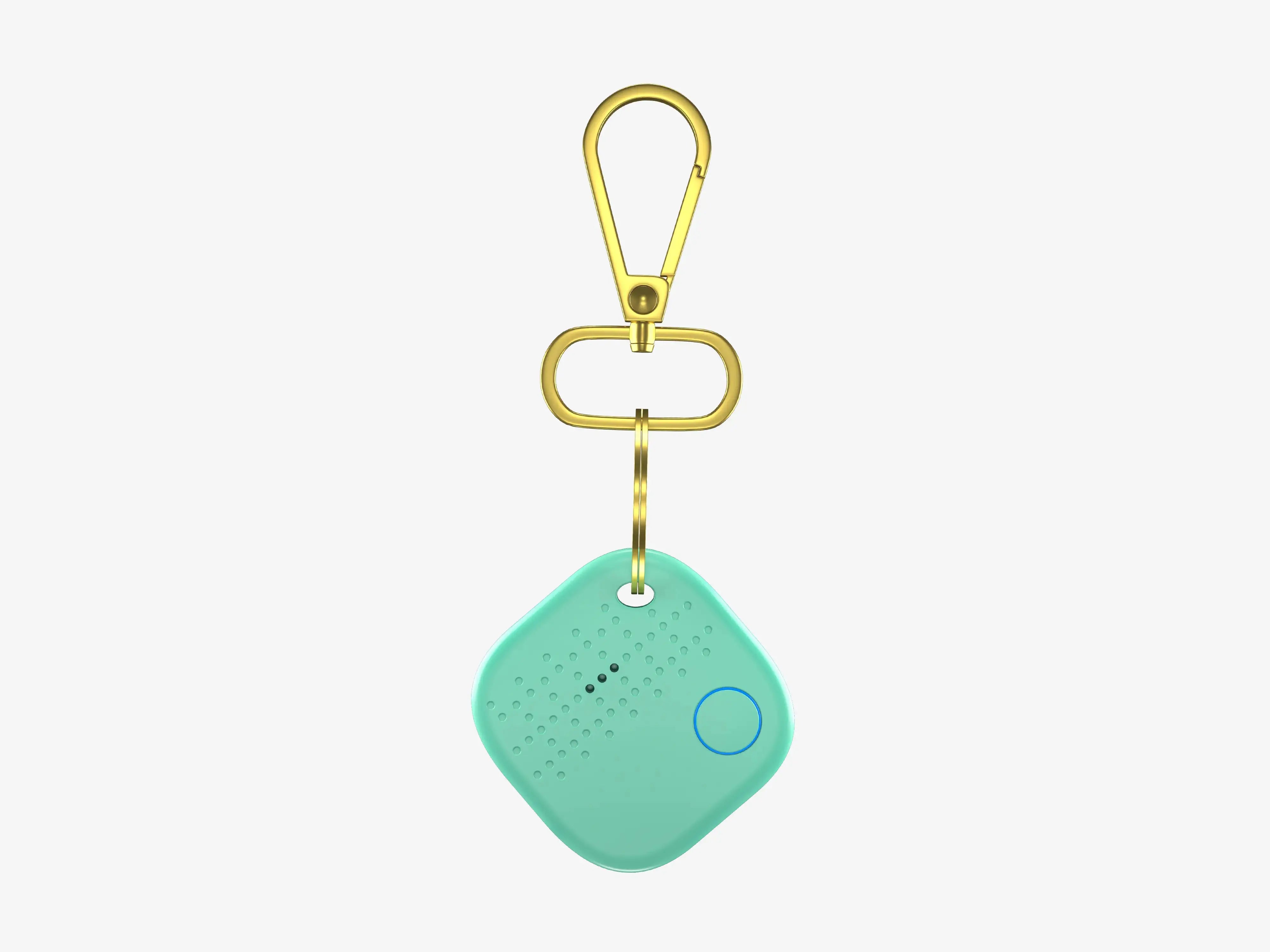 Smartphone Displaying Arista Tracker App Connected to Mint Smart Keychain for Finding Keys