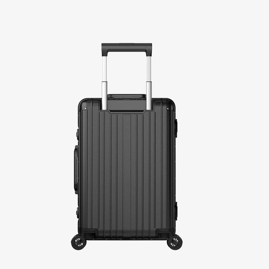 Collection of Smart Luggage Products including Follow Me, Jarviz and Smart Aviator Models with AI Technology