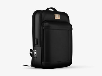 Fingerlock Leather Backpack - Arista Vault