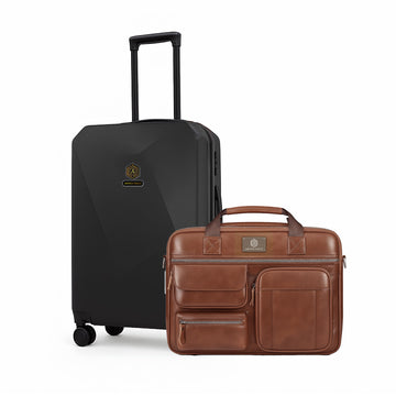 Arista Spot Pro - Black (24") + Regnum Elite Fingerlock Bag (Brown)