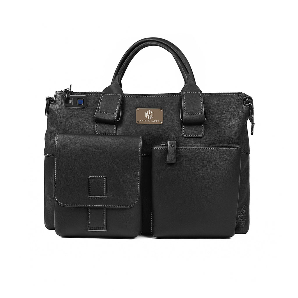 Arista Spot - Maroon (24") + Seren Fingerlock Bag (Black) + Passport Holder (Brown)