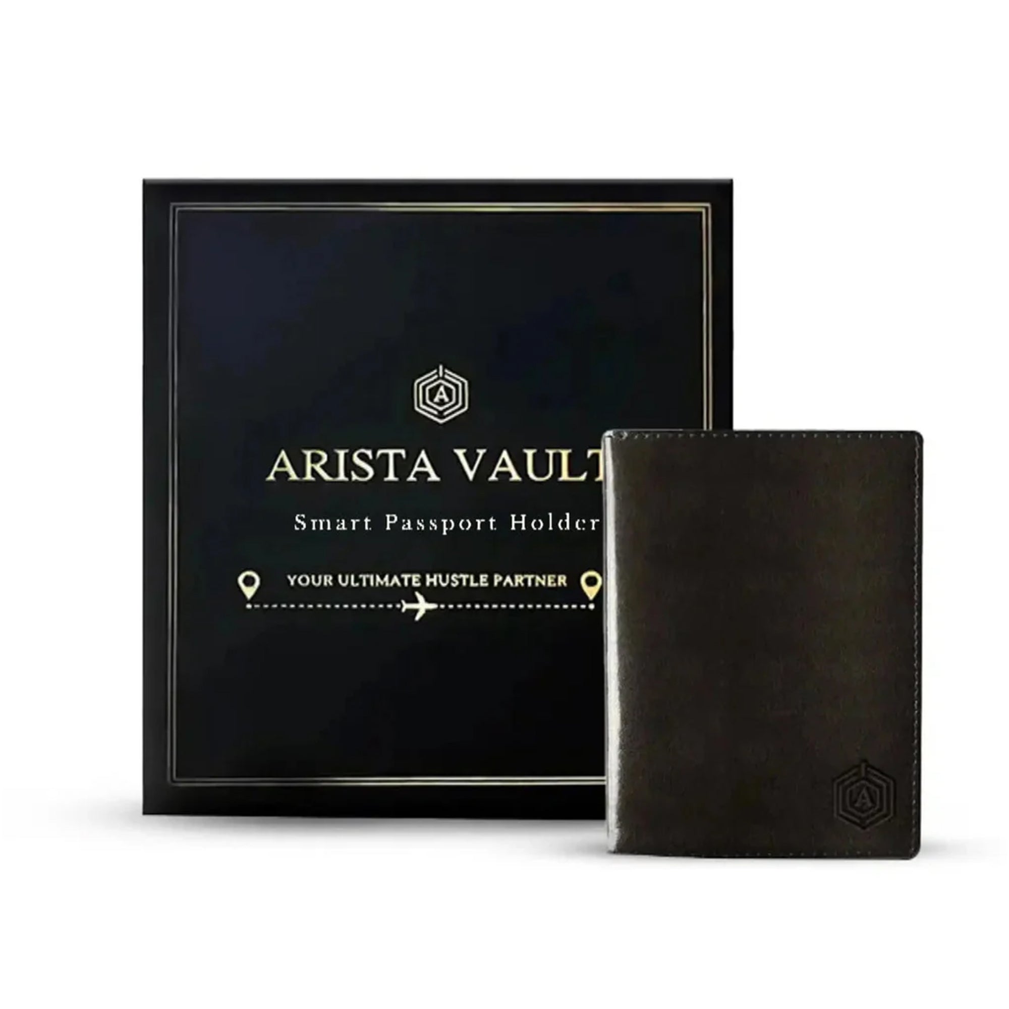 Arista Spot - Maroon (24") + Seren Fingerlock Bag (Black) + Passport Holder (Brown)