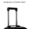 Midnight Black Terminal | Smart Suitcase | Fingerlock & Anti-Theft Luggage Arista Vault