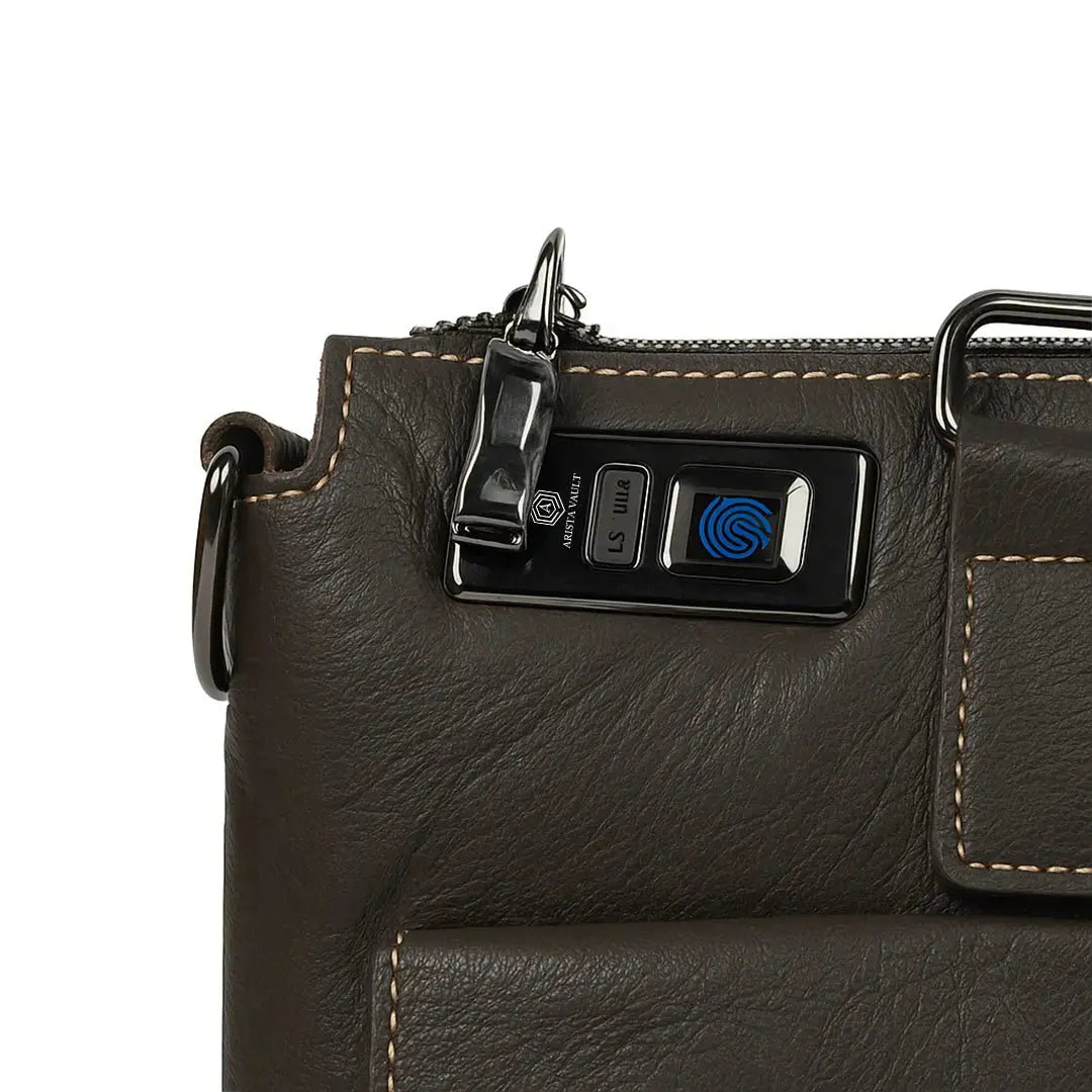 Seren Fingerlock Bag (Brown)