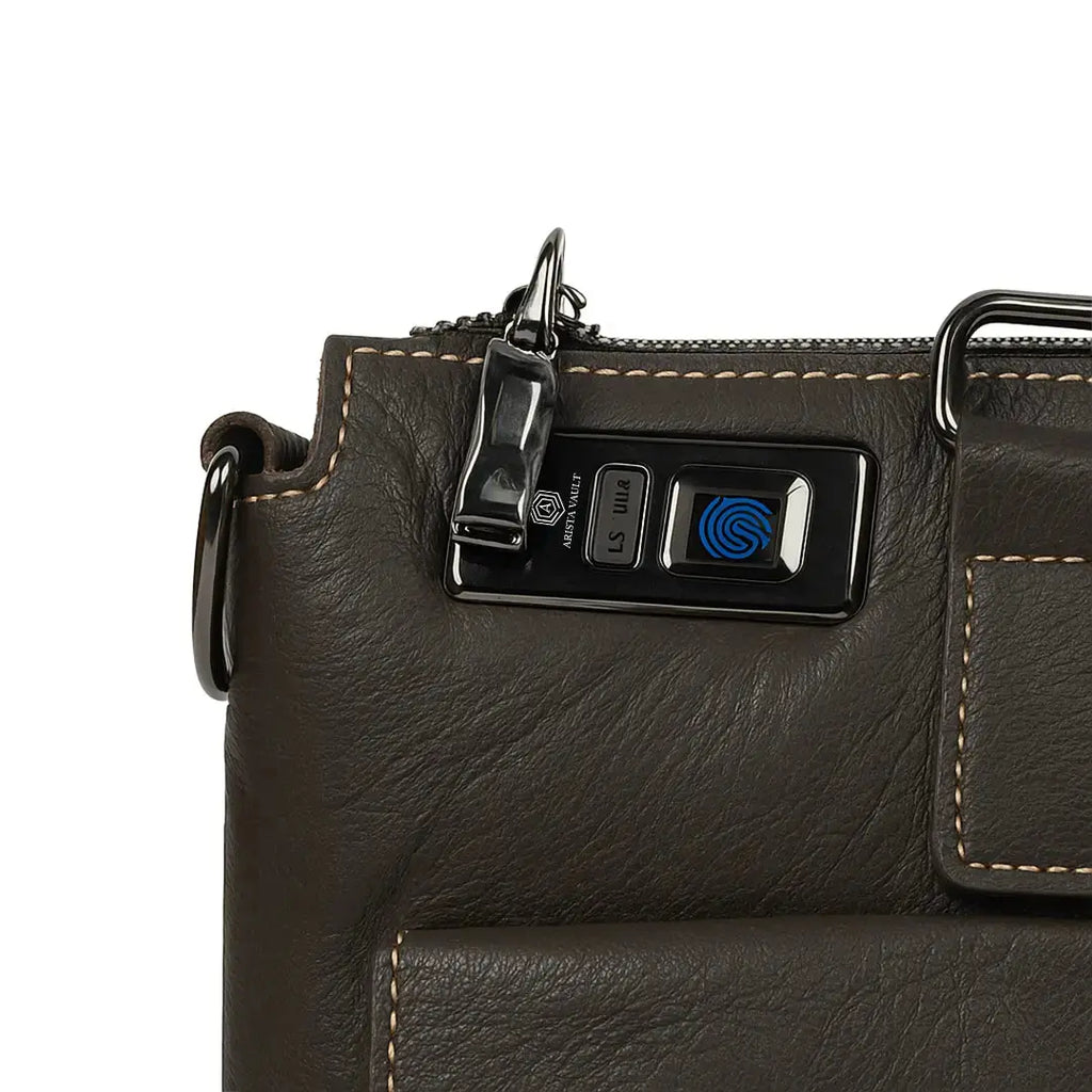 Seren Fingerlock Bag (Brown)