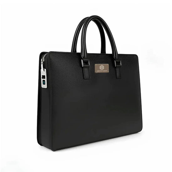 TechBag Fingerlock Bag(Black) and Smart Passport Holder Arista Vault