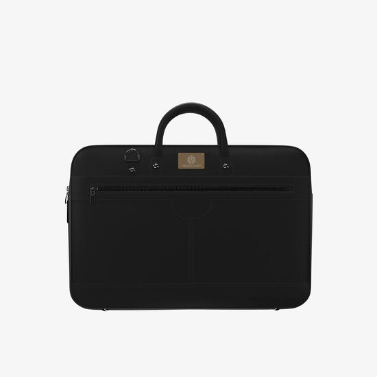 Smart Aviator Luggage + ZenMatte Laptop Bag (Black) + Smart Passport Holder (Black) Arista Vault