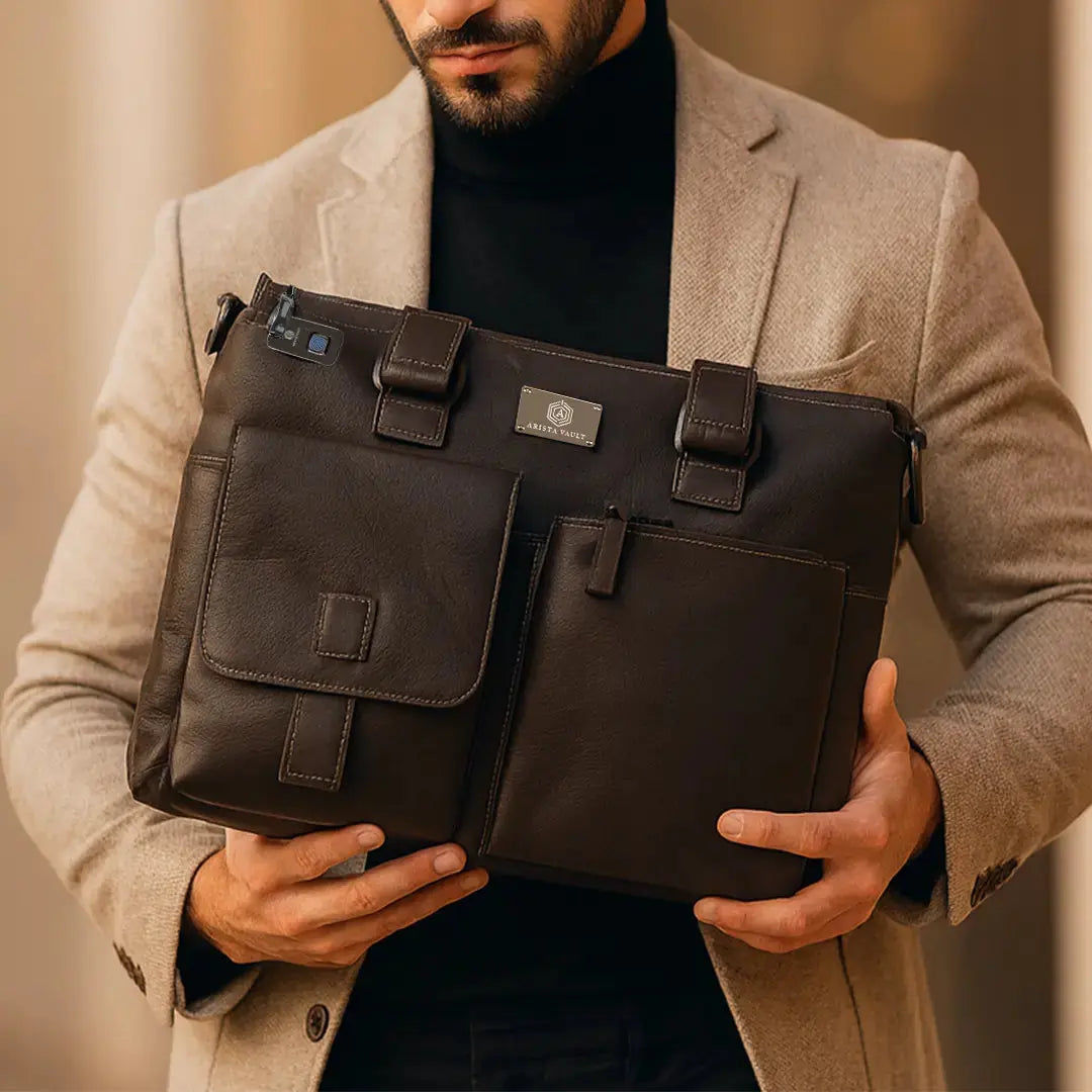 Seren Fingerlock Bag (Brown)