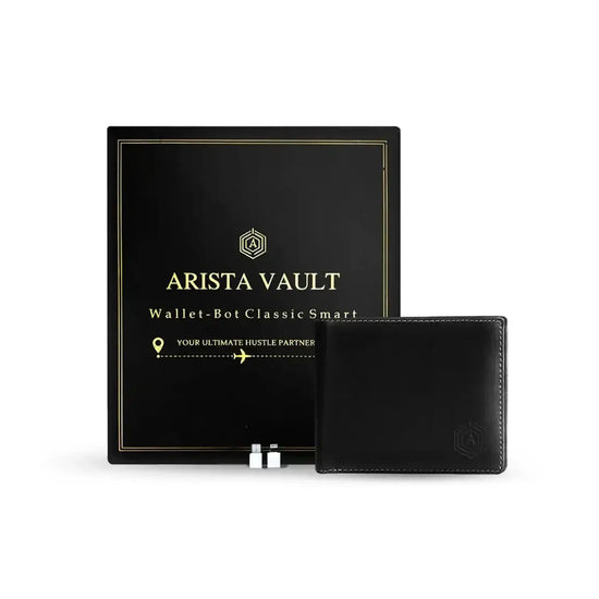TechBag Fingerlock Bag(Black) + Wallet Bot Classic Black Arista Vault