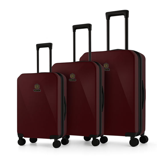 Arista Spot - Smart Luggage Maroon Arista Vault