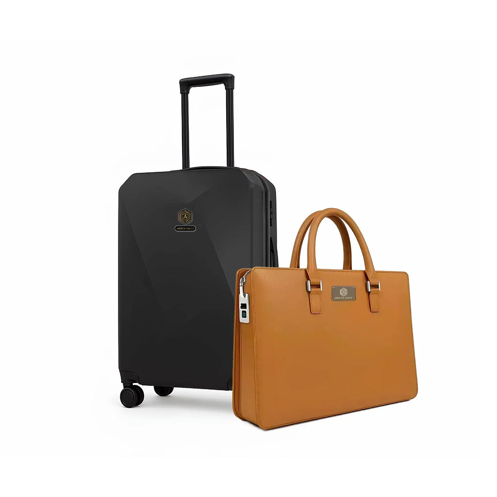 Arista Spot Pro - Luggage Black + Techbag Fingerlock Bag