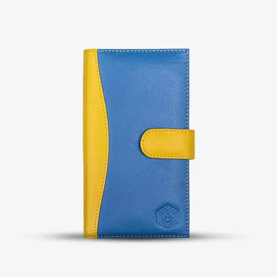 Wallet She Bot Finder(Blue) and ZenMatte Laptop Bag(Black) Arista Vault