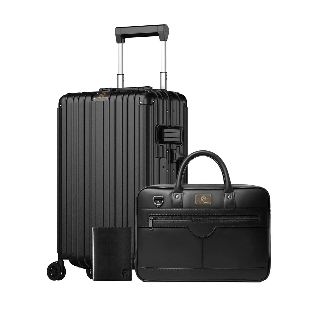 Aviator Luggage + ZenMatte Bag + Smart Passport Holder Arista Vault