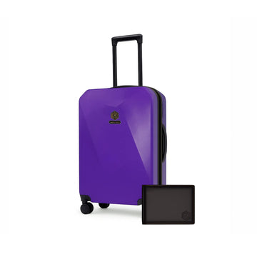 Arista Spot - Luggage Purple + RFID Wallet