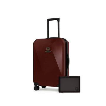Arista Spot - Luggage Maroon + RFID Wallet