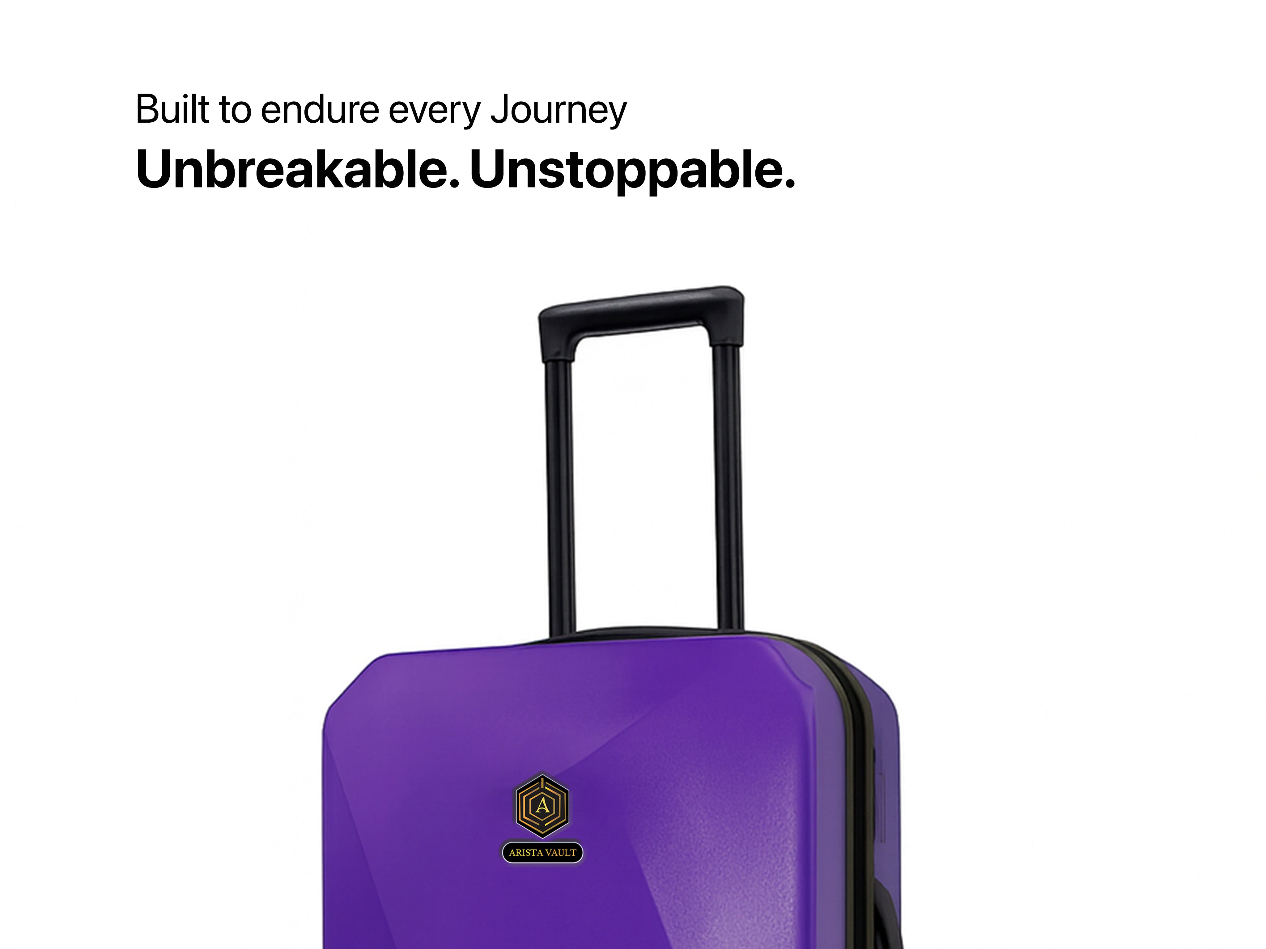 Arista Spot - Smart Luggage Purple Arista Vault