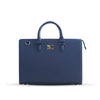 Techbag Fingerlock Laptop Leather Bags (Blue) Arista Vault