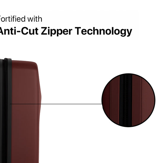 Arista Spot - Smart Luggage Maroon Arista Vault