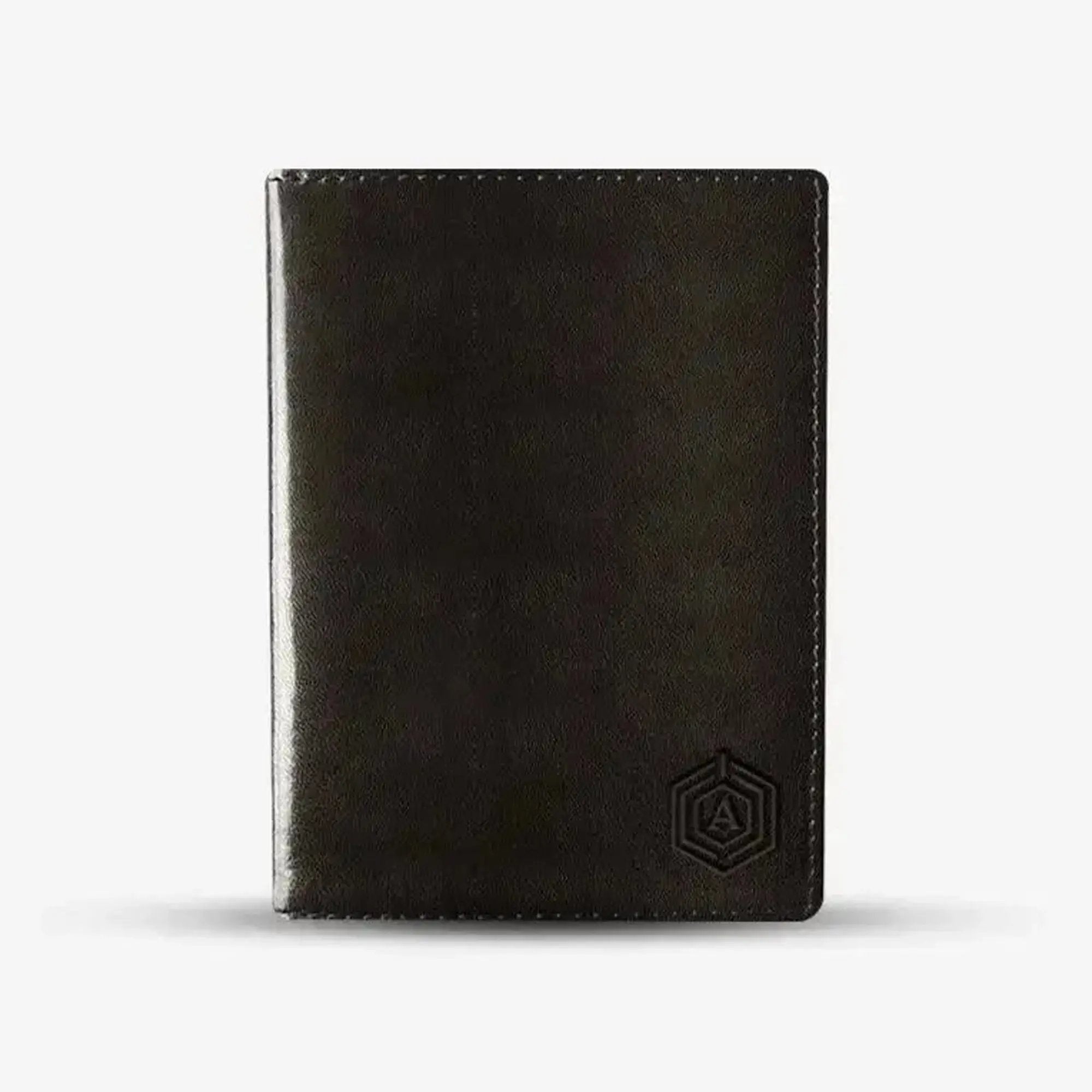 Smart Passport Holder (Brown) and Wallet Bot Classic Black Arista Vault