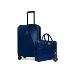Arista Spot Pro - Luggage + Croc-Textured Blue + Key Chain