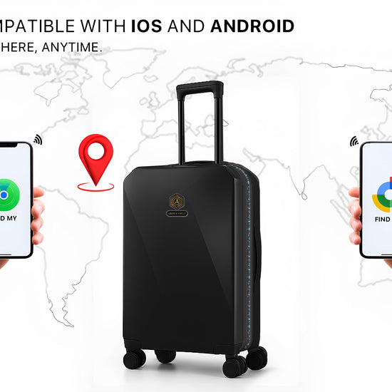 Travel story - Smart Luggage Black Arista Vault