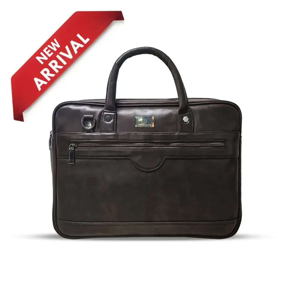 Smart ZenMatte Laptop Bag Brown Arista Vault