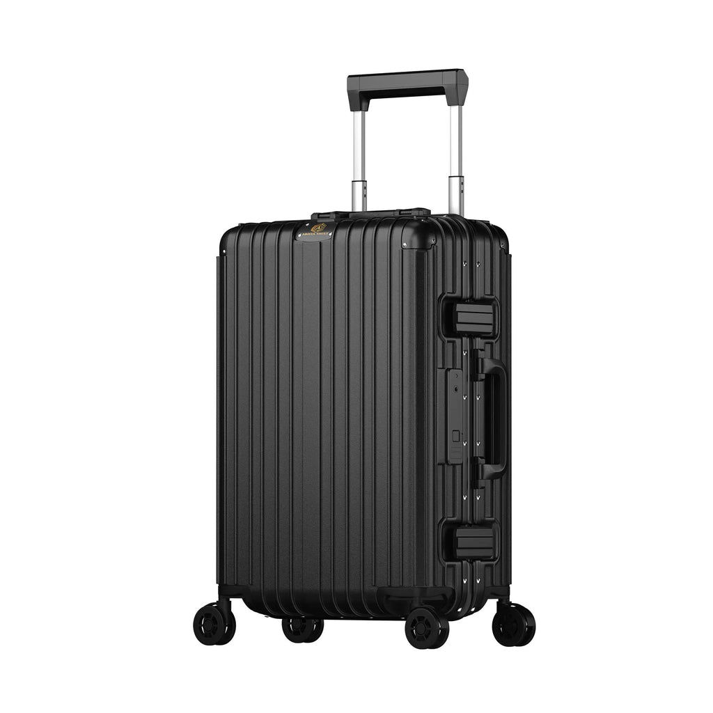 Smart Aviator Luggage and Smart Keychain (Navy Blue) Arista Vault