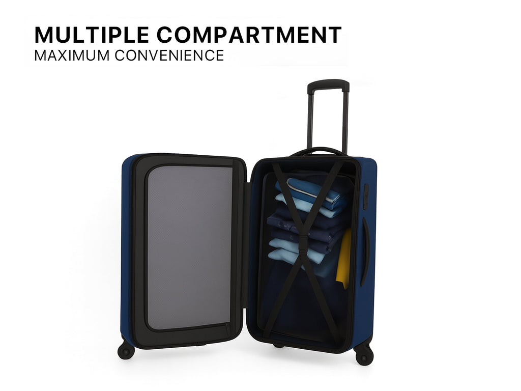 Arista Spot Pro - Smart Luggage (Blue) Arista Vault