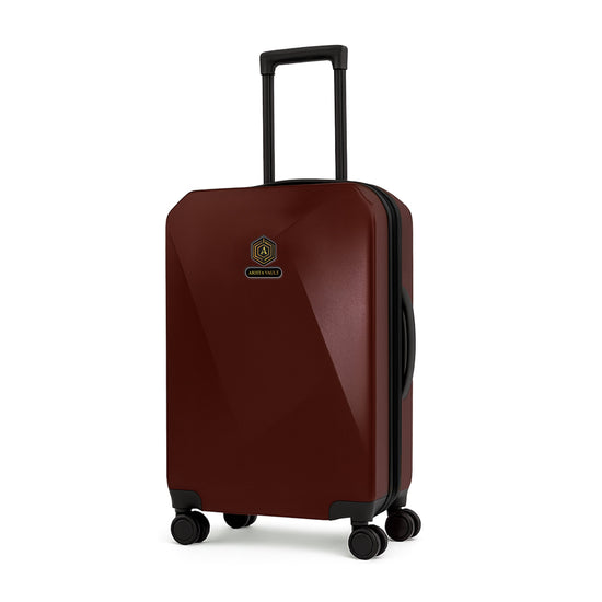 Arista Spot - Smart Luggage Maroon Arista Vault
