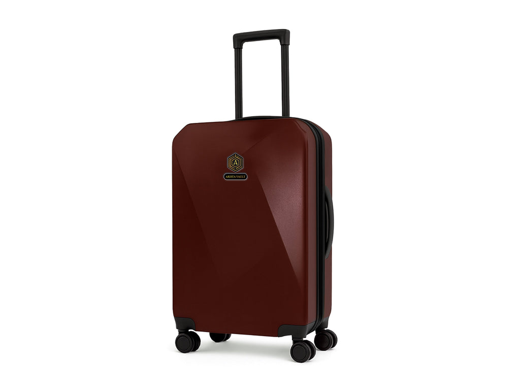 Arista Spot - Smart Luggage Maroon Arista Vault