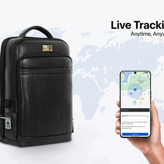 Fingerlock Leather Backpack Arista Vault