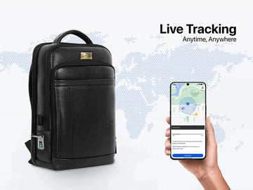 Fingerlock Leather Backpack Arista Vault