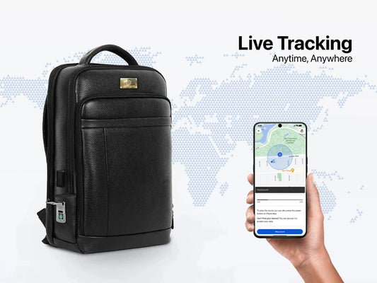 Fingerlock Leather Backpack Arista Vault